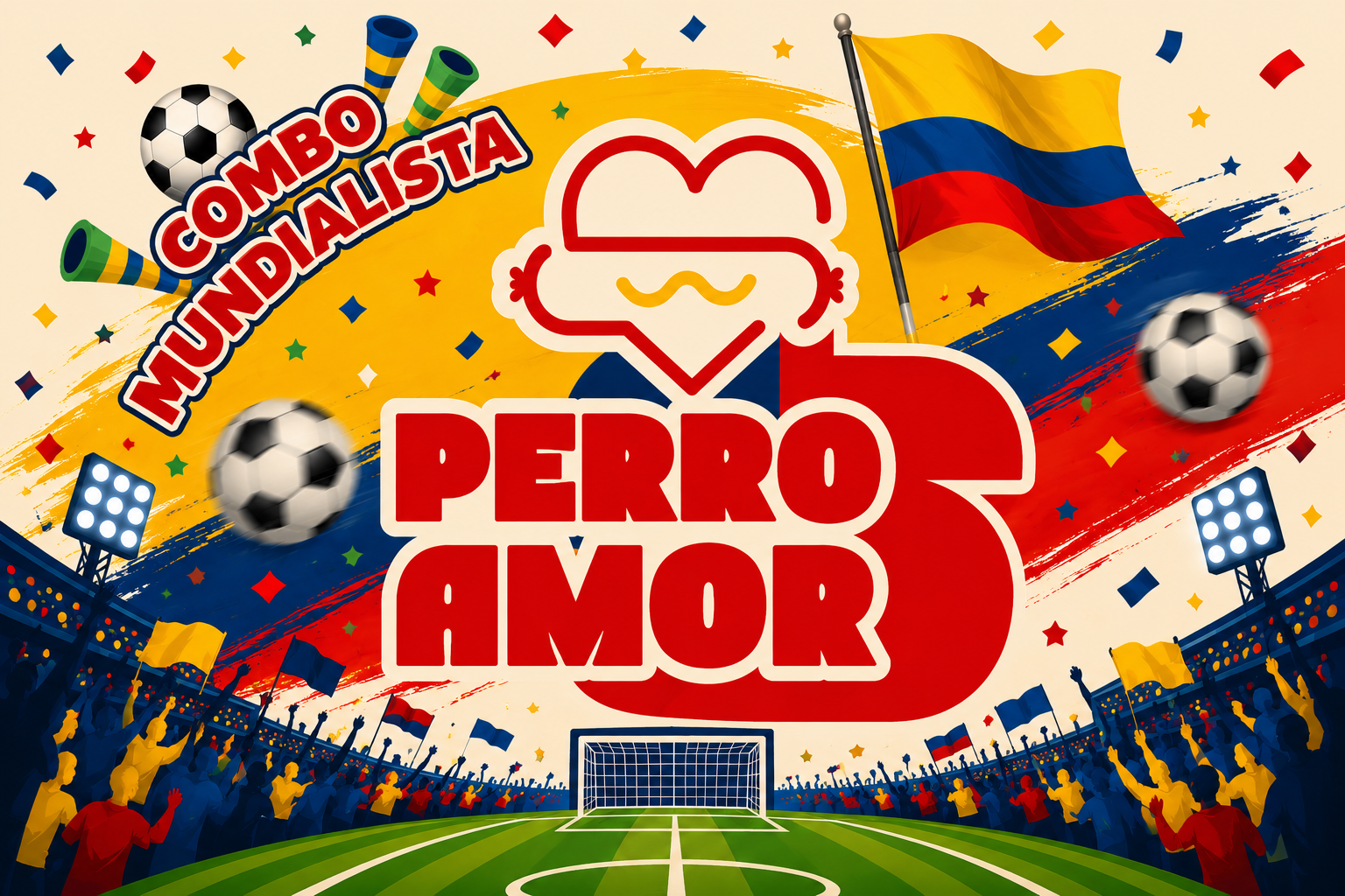 Perro Amor - Combo Mundialista